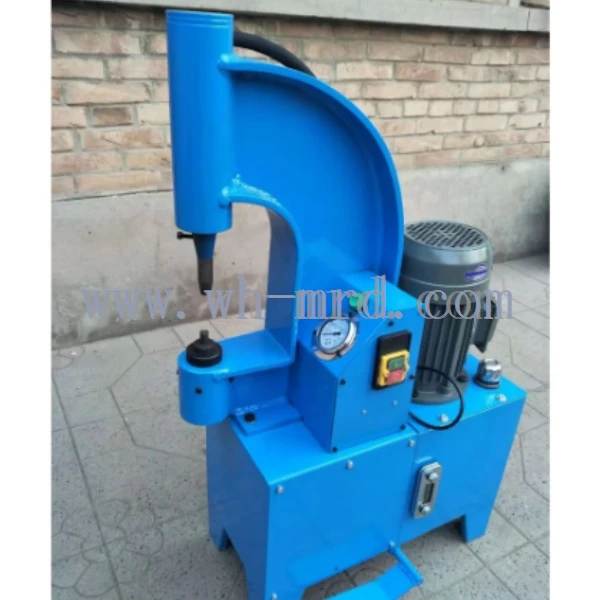 Cov Hluav Taws Xob Hluav Taws Hydraulic Hydraulic Kauj Ruam Riveting Tshuab